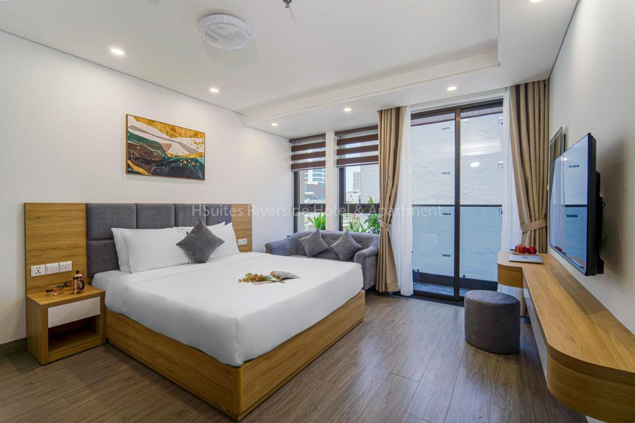 Hsuites Riverside Hotel And Apartment Da Nang Rum bild