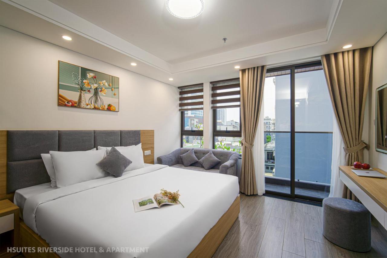 Hsuites Riverside Hotel And Apartment Da Nang Rum bild