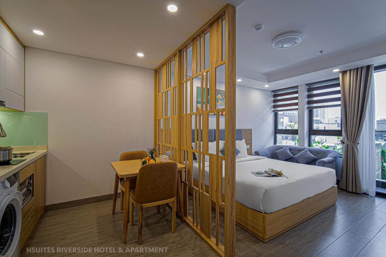 Hsuites Riverside Hotel And Apartment Da Nang Exteriör bild