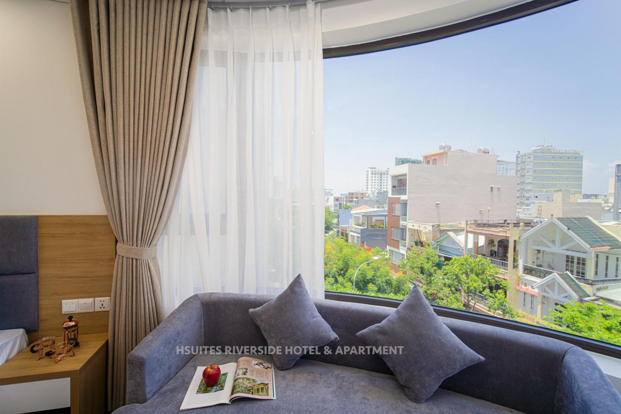 Hsuites Riverside Hotel And Apartment Da Nang Rum bild