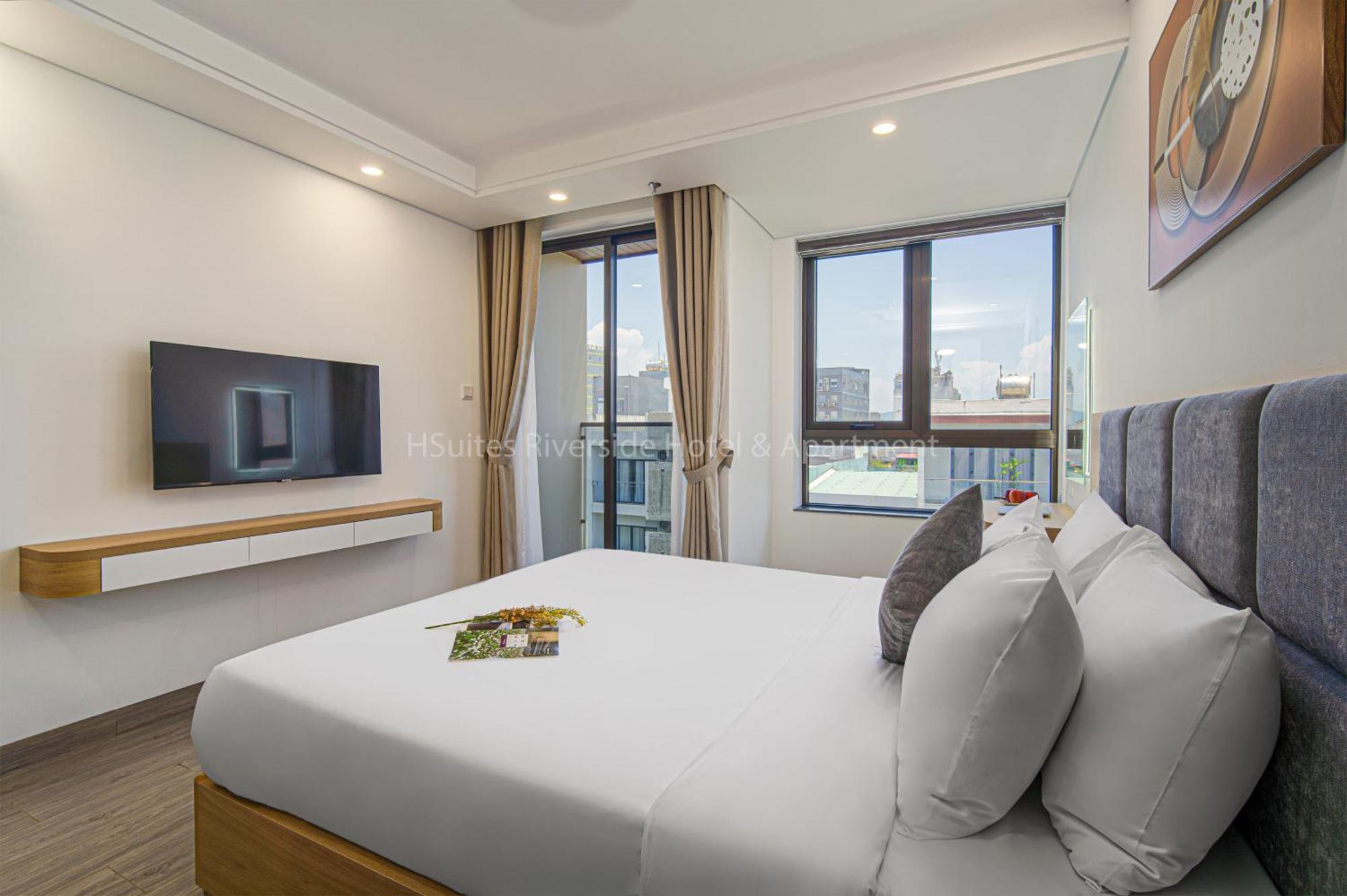 Hsuites Riverside Hotel And Apartment Da Nang Rum bild